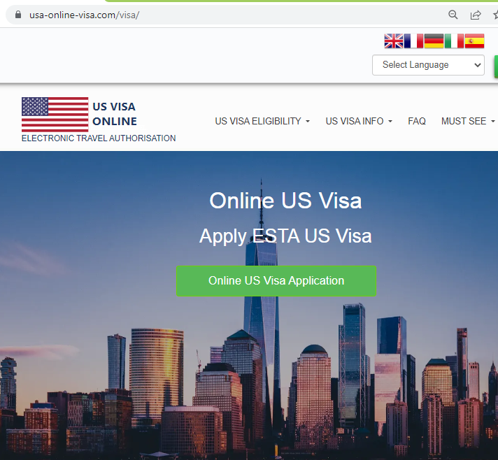USA  Official United States Government Immigration Visa Application Online FOR TAIWAN CITIZENS - 美國政府在線簽證申請 - ESTA USA